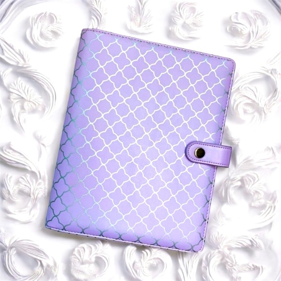 Purple A5 Luxury Planner💜 - Picture 1 of 5